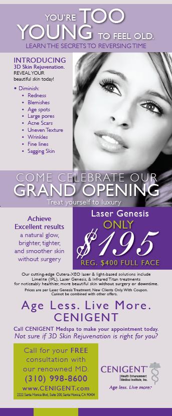 Lasergenesis Discount, Special